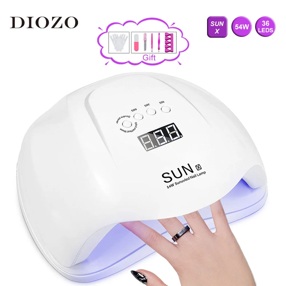 54W nail lamp gift