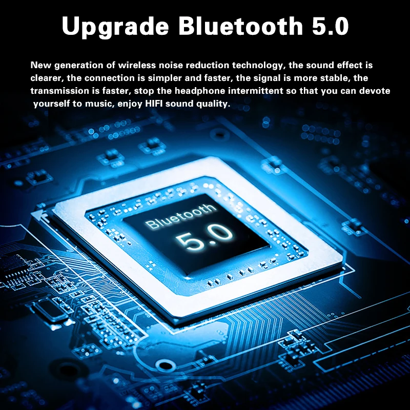 TWS 5,0 Bluetooth наушники 9D стерео беспроводные наушники IPX7 водонепроницаемые Blutooth наушники 3300 мАч светодиодный блок питания зарядный чехол