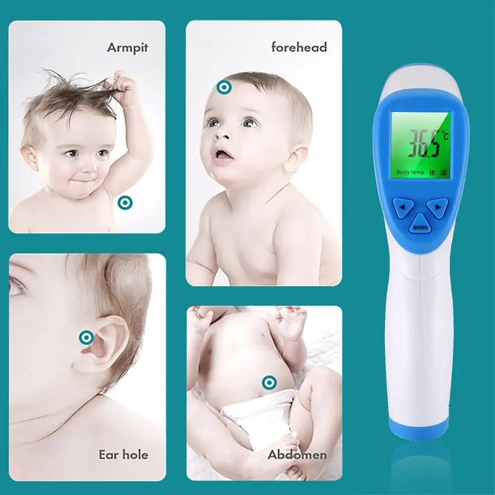 

Handheld Portable Non-Contact Infrared Thermometer High Precision Thermometer Industrial Temperature Meter Tool