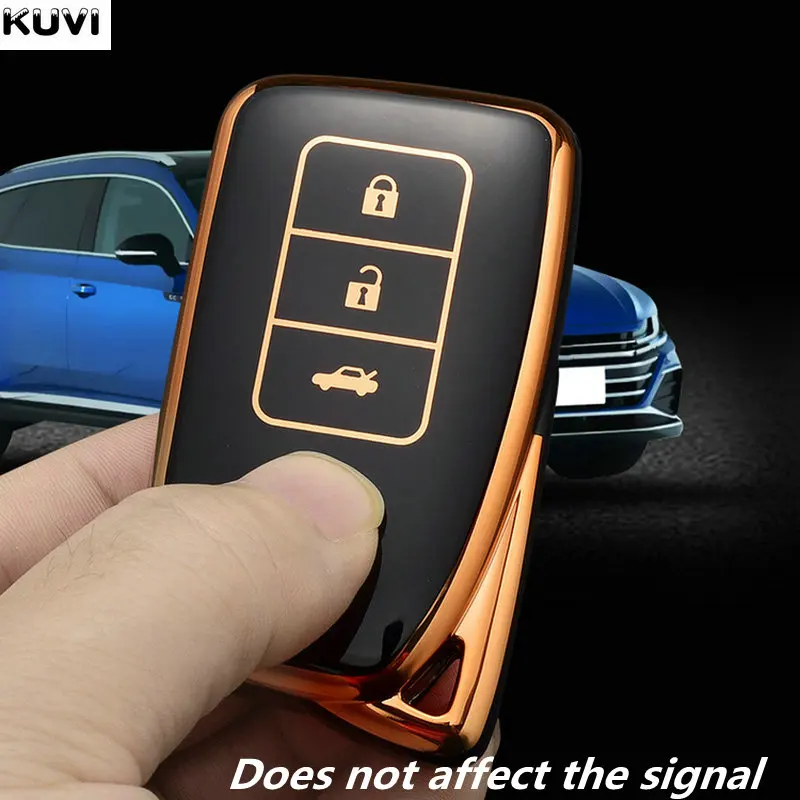 Plating TPU Car Remote Key Case Cover Shell Fob For Lexus NX GS RX IS ES GX LX RC 200 250 350 LS 450H 300H Keychain Accessories key case,key case cover,car key shell
