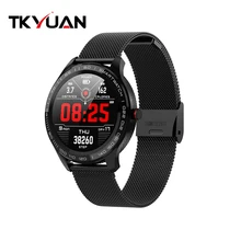 TKYUAN L9 Смарт часы ЭКГ сердечный ритм звонки напоминание полный сенсорный Smartwatch IP68 Водонепроницаемые часы для мужчин для Android IOS PK L7 GT2