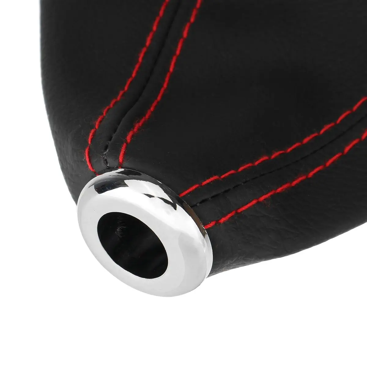 Universal PU Leather Gear Shift Collars Shift Lever Knob Boot Cover Car Manual Gear Knob Gaiter Boot Dust Cover