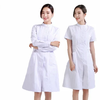 

Women's Winter Sweater Medical Uniforms Beauty Salon Medical Scrub Nurse Uniform Dental Clinic Long Sleeve Clothes Slim fit