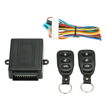

Hot Car Alarm Auto Door Lock Keyless Entry System with Trunk Release Button Keychain Remote Central Locking With Remote Control