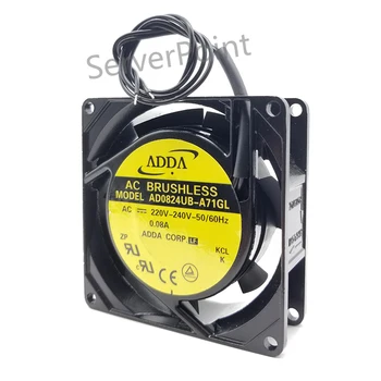 

NEW AD0824UB-A71GL 8CM AC220V-240V 0.08A 50/60HZ FOR ADDA FAN
