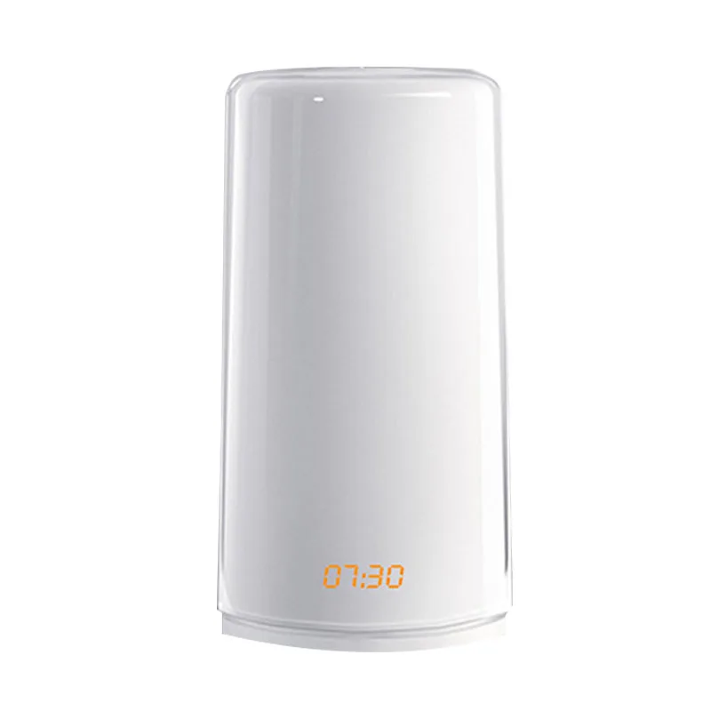 

Wake-Up Light, Sunrise Simulation Alarm Clock, Digital LED Clock, Press Control, 5 Natural Sounds, Adjustable Lightness for Kids