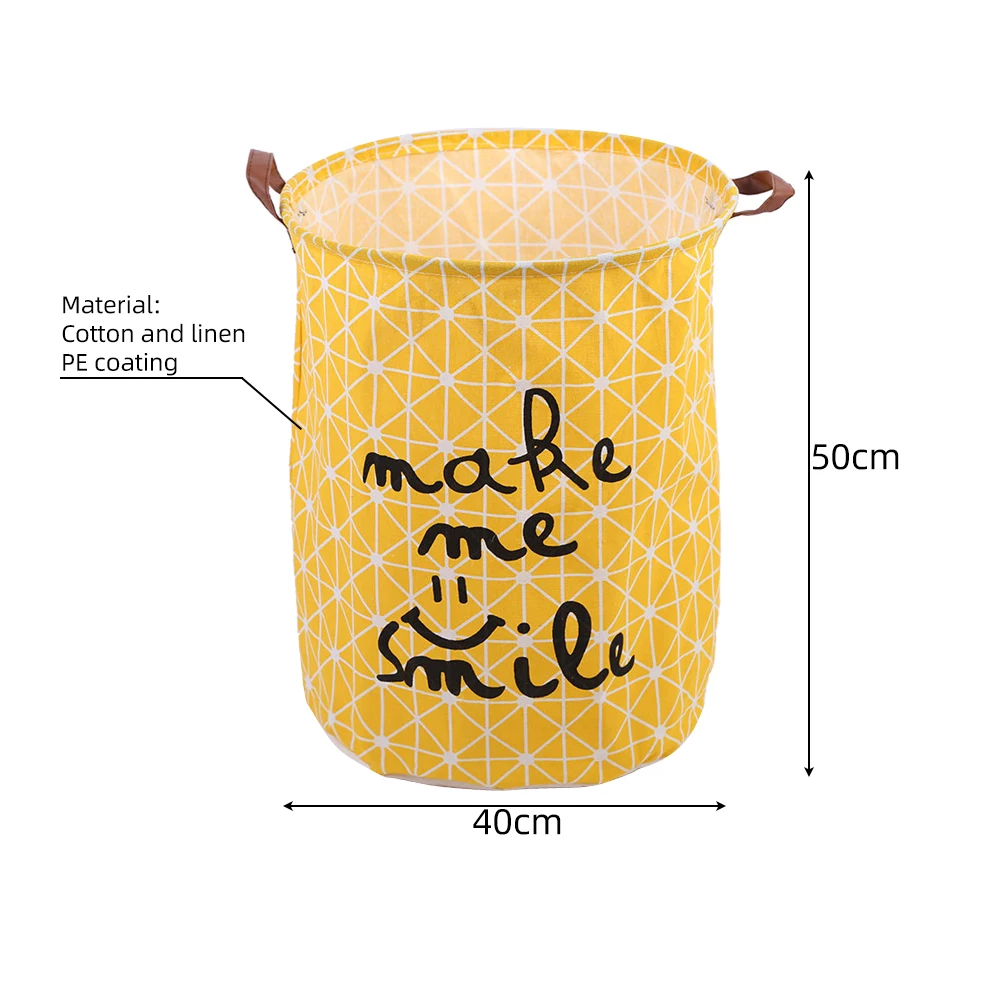 40x50 см Геометрическая Складная Прачечная Корзина круглый пакет для мусора корзина складная Одежда ведро Органайзер большой емкости