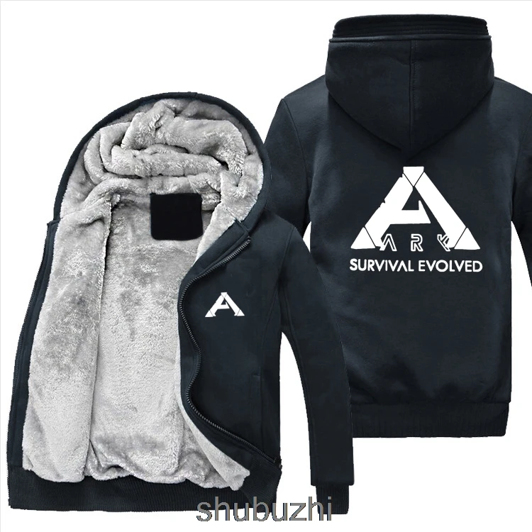

GAME ARK Survival Evolved Fleece Cotton Hoodie autumn and winter Jacket Printed Cloth Cosplay Top men women coat