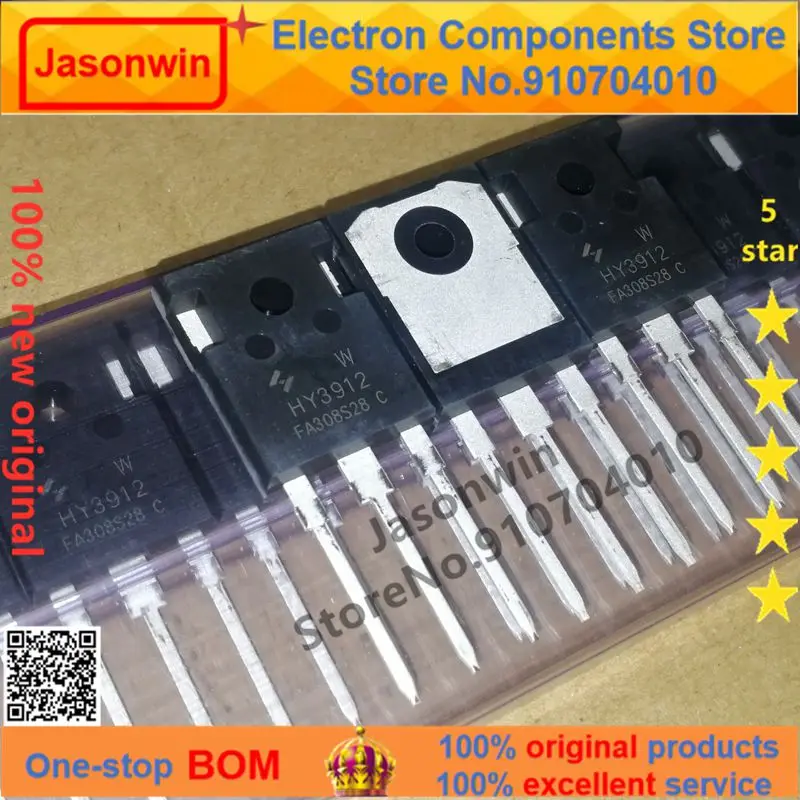 ТРАНЗИСТОР nuevo 50 unids/lote original MOSFET HY3912W 190A125V HY3912 TO-100% 247 | Электронные компоненты и