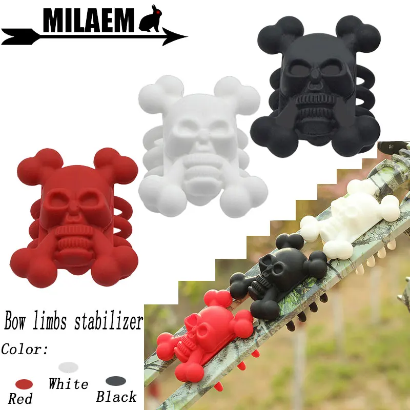 Блочный стабилизатор для лука 2 шт. виброамортизатор конечностей и