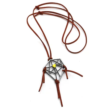 

Game Death Stranding Dreamcatcher Necklace Men Connections Sam Porter Bridges Pendant Necklaces Women Jewelry Kojima collares
