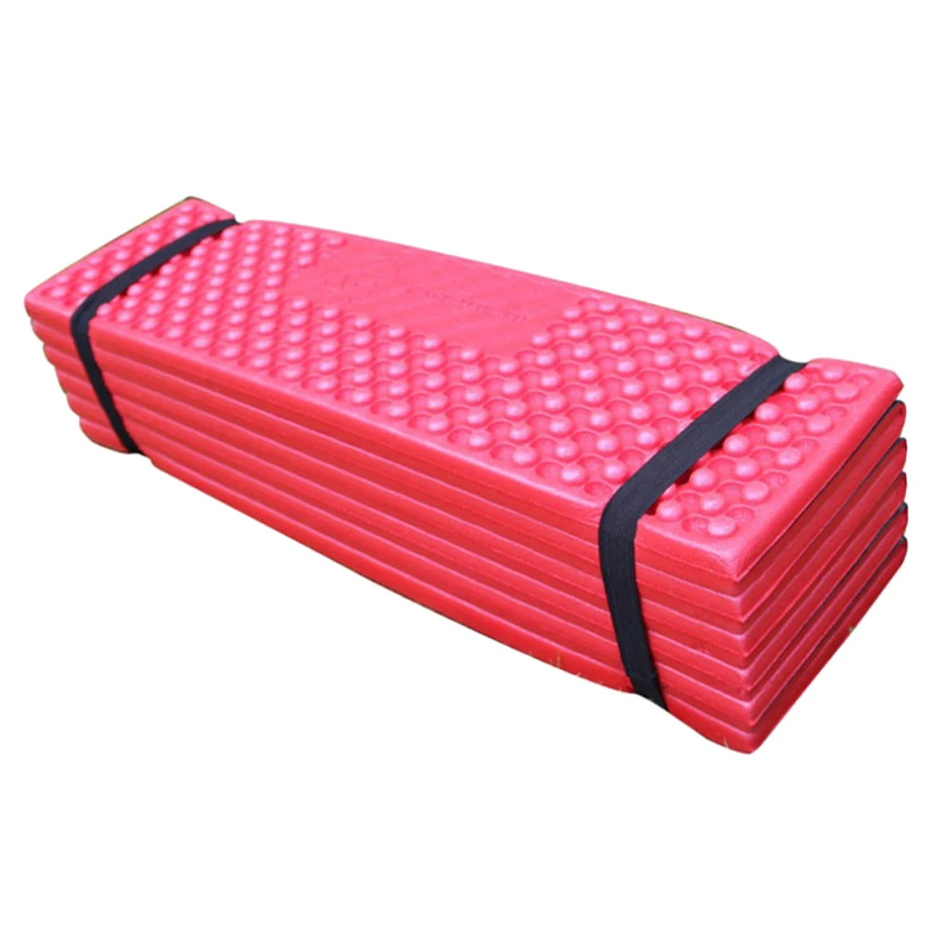 Hiking Camping Picnic Waterproof Folding Foam Mat Sleeping Pad Pad Tent Damp-proof Seat Cushion Outdoor Sports Accessories