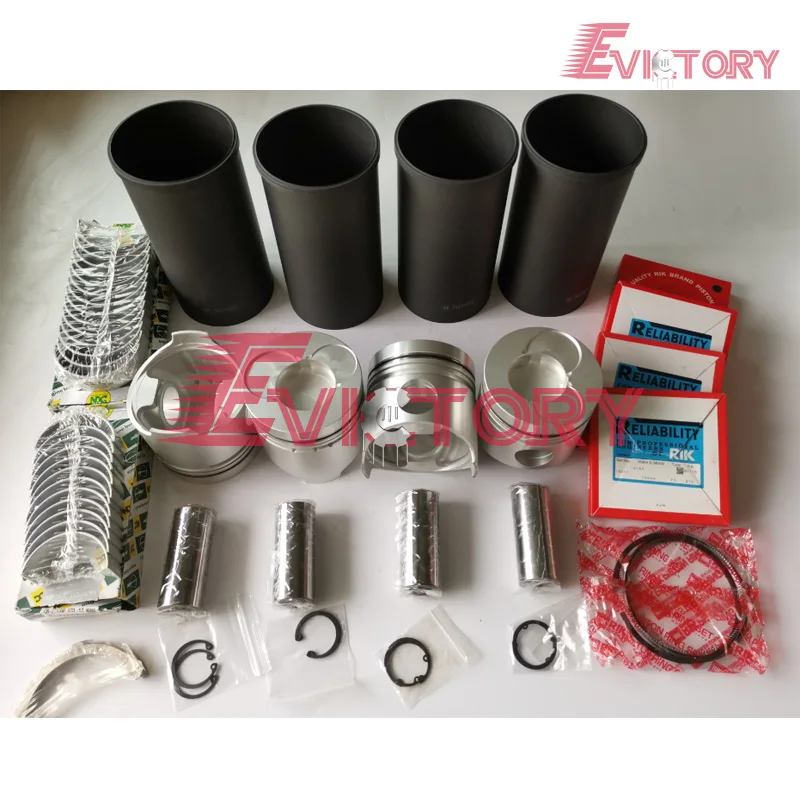 

For Hino W04E rebuild kit piston ring set cylinder liner bearing full gasket kit