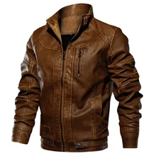 Мужские кожаные куртки, Прямая поставка, высокое качество, мотоциклетная куртка для мужчин, плюс искусственная кожа, куртка для мужчин, одежда
