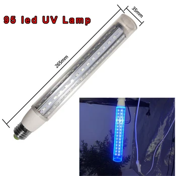

95 LED Lamp bulbs UV Light Ultraviolet Sterilization Corn395NM Disinfection Household E27 Germicidal Wardrobe Cabinet home