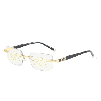 

BINGKING High Quality Multifocal Reading Glasses Progressive Presbyopic Plastic Material Lenses 8045 UV400 Protection Eyewear