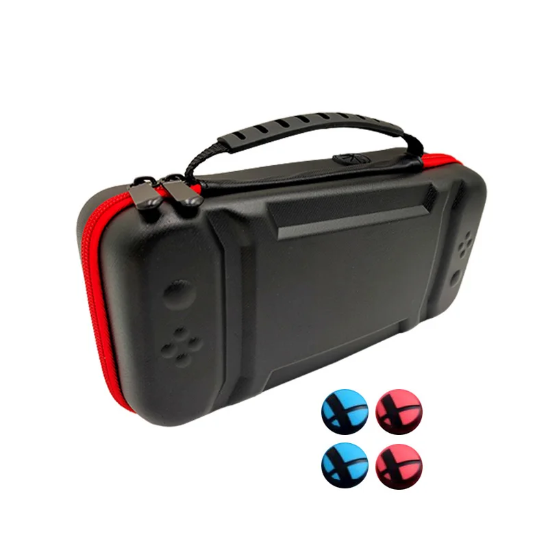 Переключатель PU дорожная сумка жесткий чехол в виде ракушки для Nintendo doswitch консоль и переключатель shand Joy Con контроллер защитный - Цвет: Black