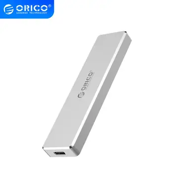 

ORICO M2 SSD Case NVME USB C 10Gbps Support UASP USB3.1 Gen2 Type-C M.2 SSD Enclosure for NVME PCIE NGFF SATA M/B Key SSD Disk