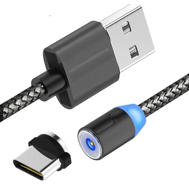 Only Silver 1m Cable Магнитное Беспроводное зарядное устройство Qi с usb-кабелем для iphone 6 7 Plus samsung двойная пленка беспроводной и проводной fastchargingmodule - Тип штекера: Only Silver 1m Cable
