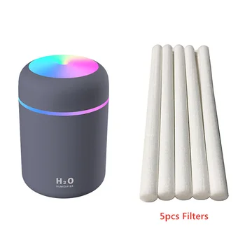 

5pcs Replacing Filters For Ultrasonic Aroma Diffuser USB Air Humdifiers Magic Shadow Humdifier Cotton Stick