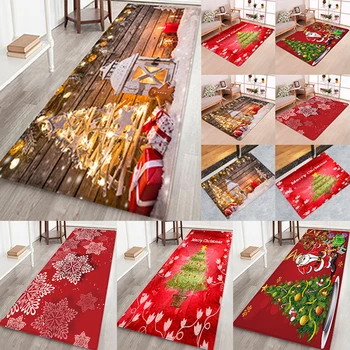 

Christmas Mat Outdoor Carpet Doormat Santa Ornament Christmas Decoration For Home Xmas Navidad Deco Noel New Year Gift