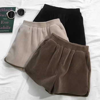 

autumn and winter 2019 new Korean version versatile A-shaped boots and pants wear Khaki casual wide leg pants outside
