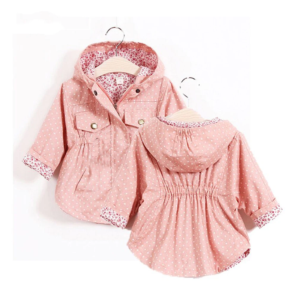 Benemaker/одежда для малышей весенняя куртка девочек детская ветровка Модное детское