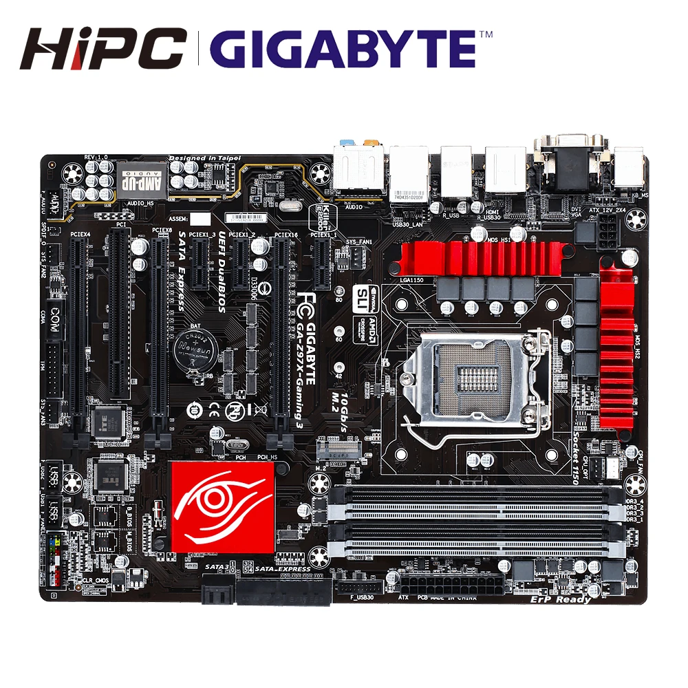 

Gigabyte GA-Z97X-Gaming 3 Desktop Motherboard Z97X-Gaming 3 Z97 LGA 1150 DDR3 32G SATA3 USB3.0 DVI HDMI M.2 ATX Used Mainboard