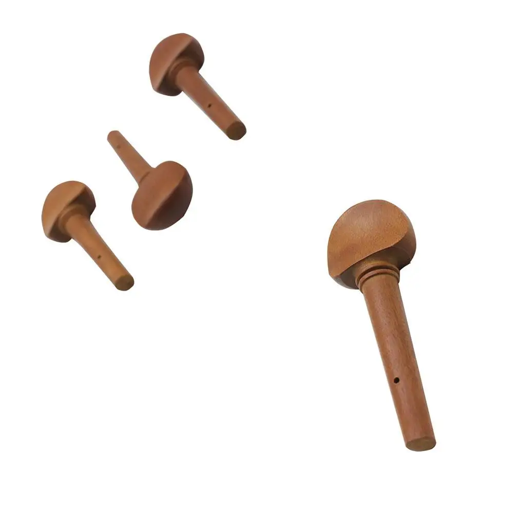 IRIN 4pcs/set 4/4 Size Violin Fiddle Tuning Peg Set Wooden Replacement Violin Parts & Accessories