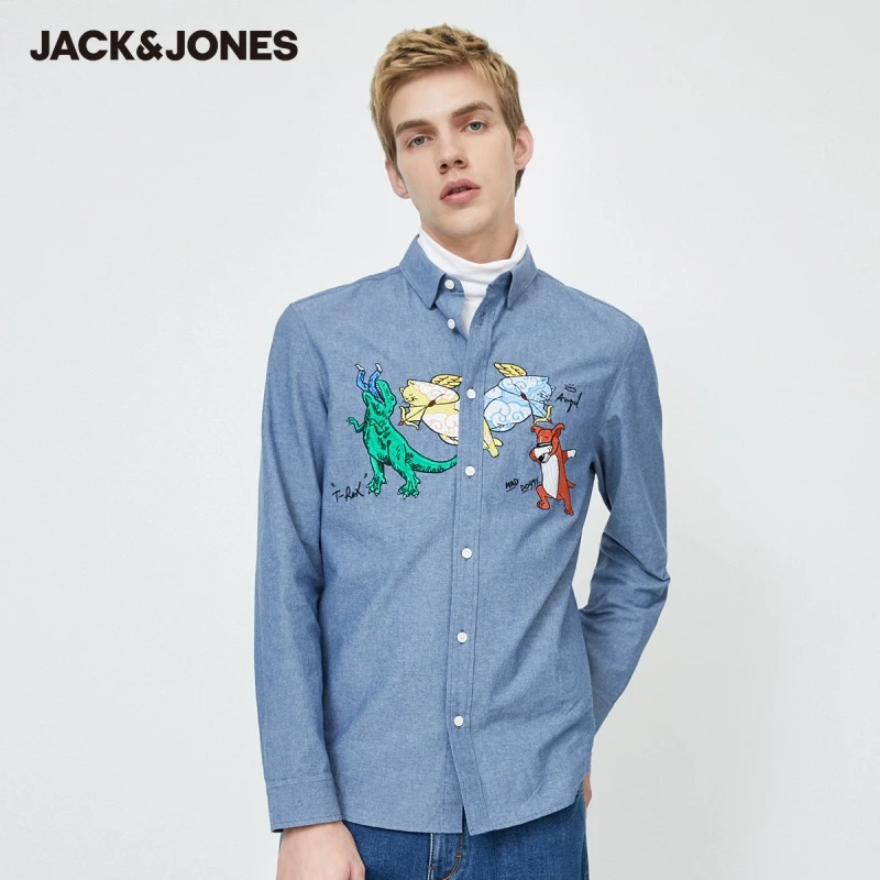 Camicia da Uomo di Jack & Jones in Blu Uomo Abbigliamento da Camicie da Camicie casual e con bottoni