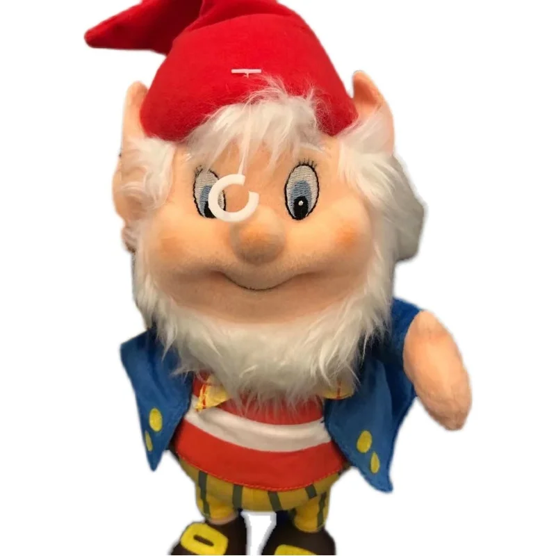 Original Disney Cartoon Pinocchio Noddy Small Dwarf Plush Toy Kawaii Soft Stuffed Doll Children's Christmas Gifts 30cm