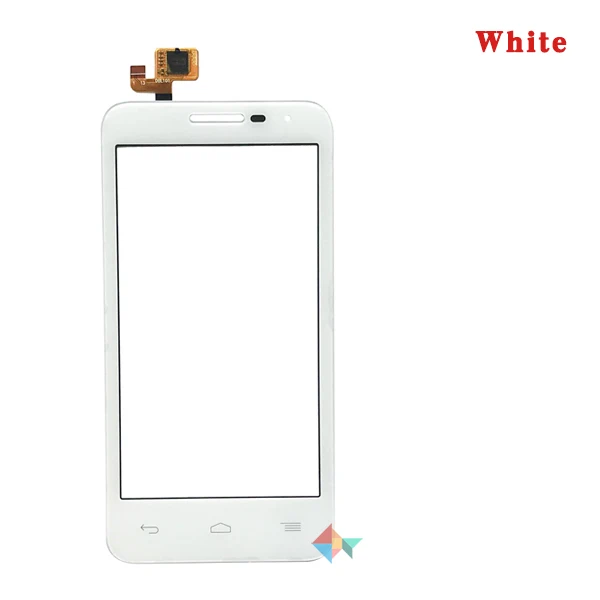 10 шт./лот высокое качество 4," для Alcatel One Touch POP D5 OT5038 5038D 5038E сенсорный экран дигитайзер Передняя стеклянная линза сенсорная панель - Цвет: White