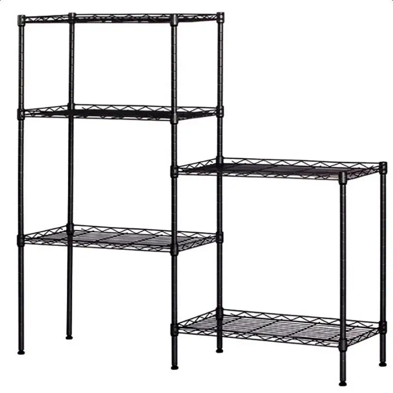

Household Floor Standing Carbon Steel Storage Rack Stand Shelf Organizer