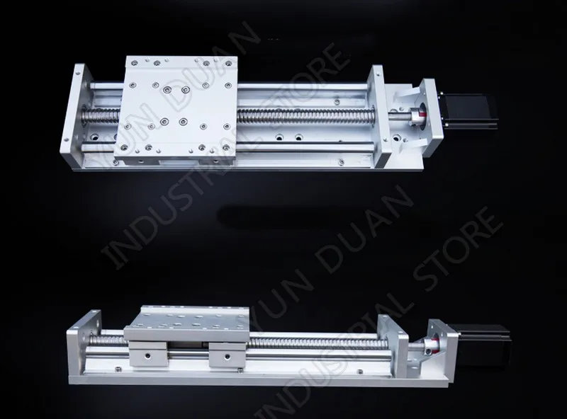 CNC тяжелая нагрузка электрическая Точная фрезеровка раздвижной стол скользящая линейная платформа SFU1605 C7 шариковый винт SBR направляющая 200 мм тактная платформа