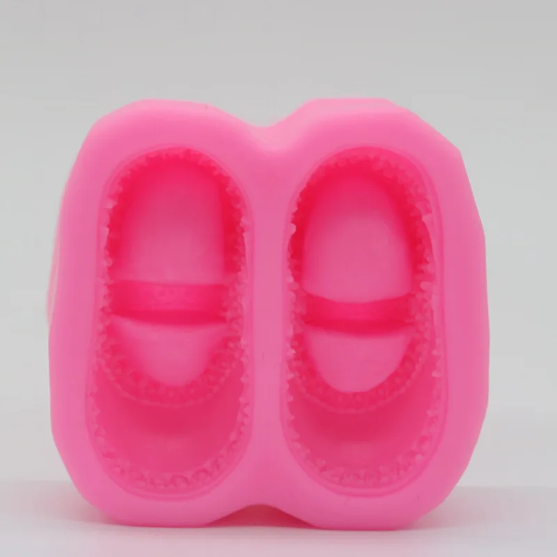 1pc Lace Baby Shoes Edible Silicone Mold Resin Mold Pink Diy Soap Jewelry Accessories Cake Decoration Tools Kitchen Baking Cake Molds Aliexpress