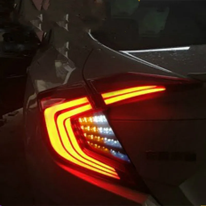 Для Honda Civic задний противотуманный фонарь стоп сигналы задние фары указатели
