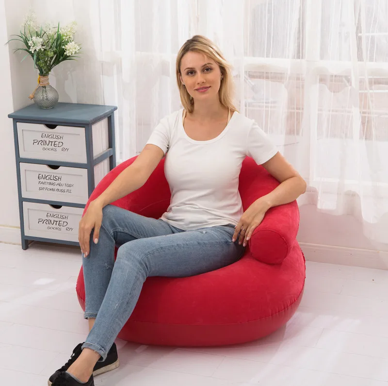 Inflatable Sofa Adult Chair Bean Bag Flocking PVC Garden Lounge Beanbag Outdoor Furniture Camping Backpacking Travel Inflatable Sofa Adult Chair Bean Bag Flocking PVC Garden Lounge Beanbag Outdoor Furniture Camping Backpacking Travel