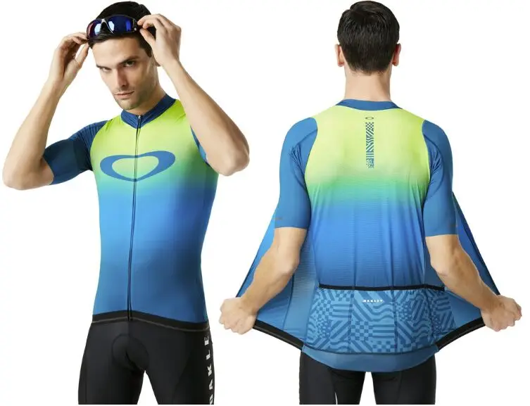 cycling jersey Высококачественные солнцезащитные очки oakley гоночный велосипед Джерси для мужчин, летняя детская одежда с коротким рукавом Горный Дорожный рубашка для езды на велосипеде Чемпионат mtb Велосипеды Джерси - Цвет: cycling jersey