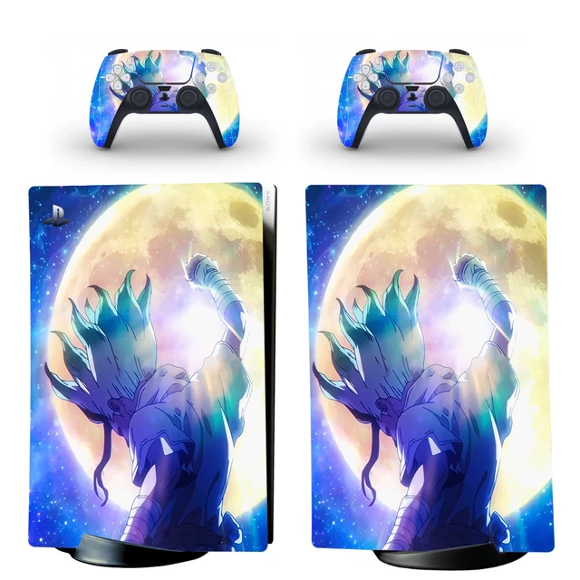 PS5 Standard Disc Digital Console Skin Stickers Dragon Ball Z