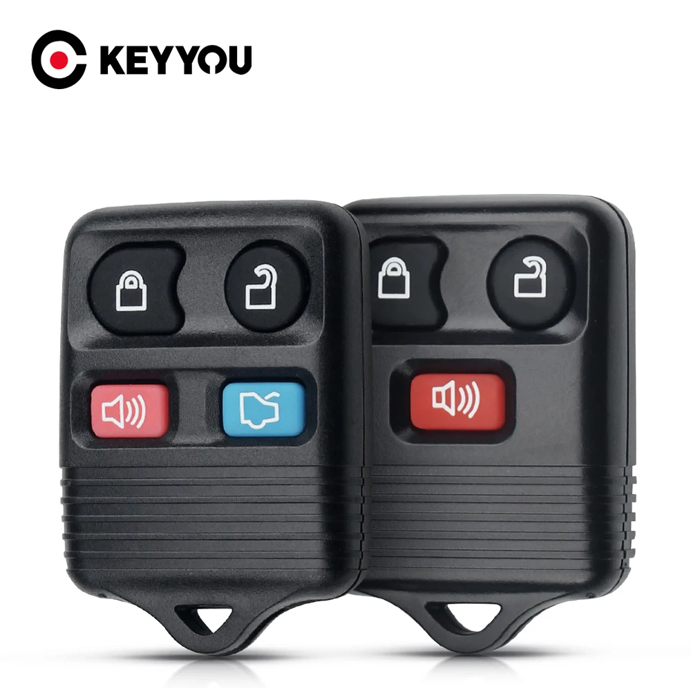 KEYYOU 30x для Ford 3/4 кнопки Mustang Focus Lincoln LS Town автомобиль Mercury Grand Marquis соболиный