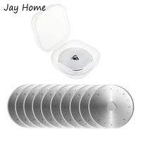 JAY HOME A034 28MM Rotary Cutter Blades for Quilting, Sewing, Scrapbooking, and Craft Cutting