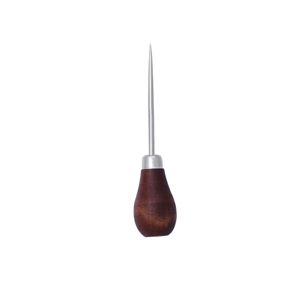 16PCS Leather Craft Punch Tools Set Multiple Leather Crafting Kits Hand Sewing Stitching Punch Carving Work Saddle