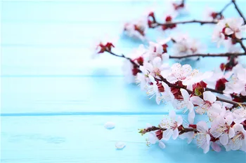 

Vinyl Custom Photography Backdrops Props Flower and Wood Planks theme Photo Studio Background 20212-2477