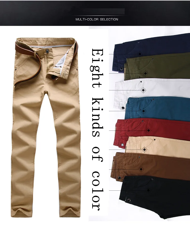 calças masculinas roupas marca plus size 8 cor