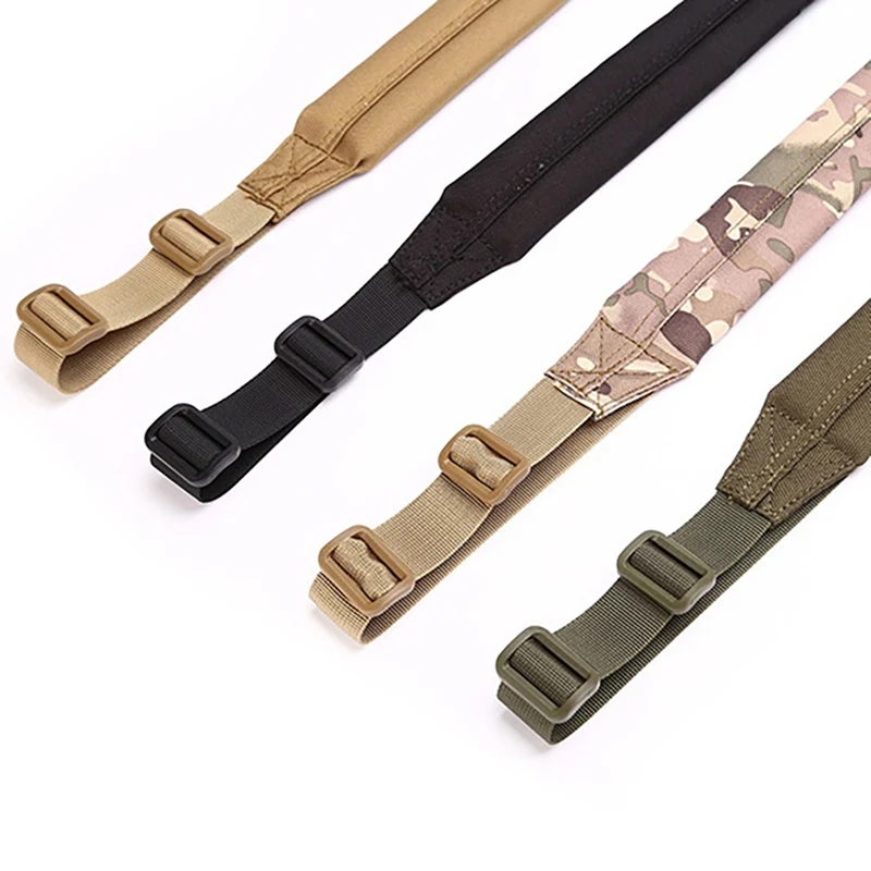Hot Multi-function Airsoft Mount Bungee Safety Rope System Kit Adjustable Two Point Tactical Rifle Sling Strap Outdoor New | Спорт и