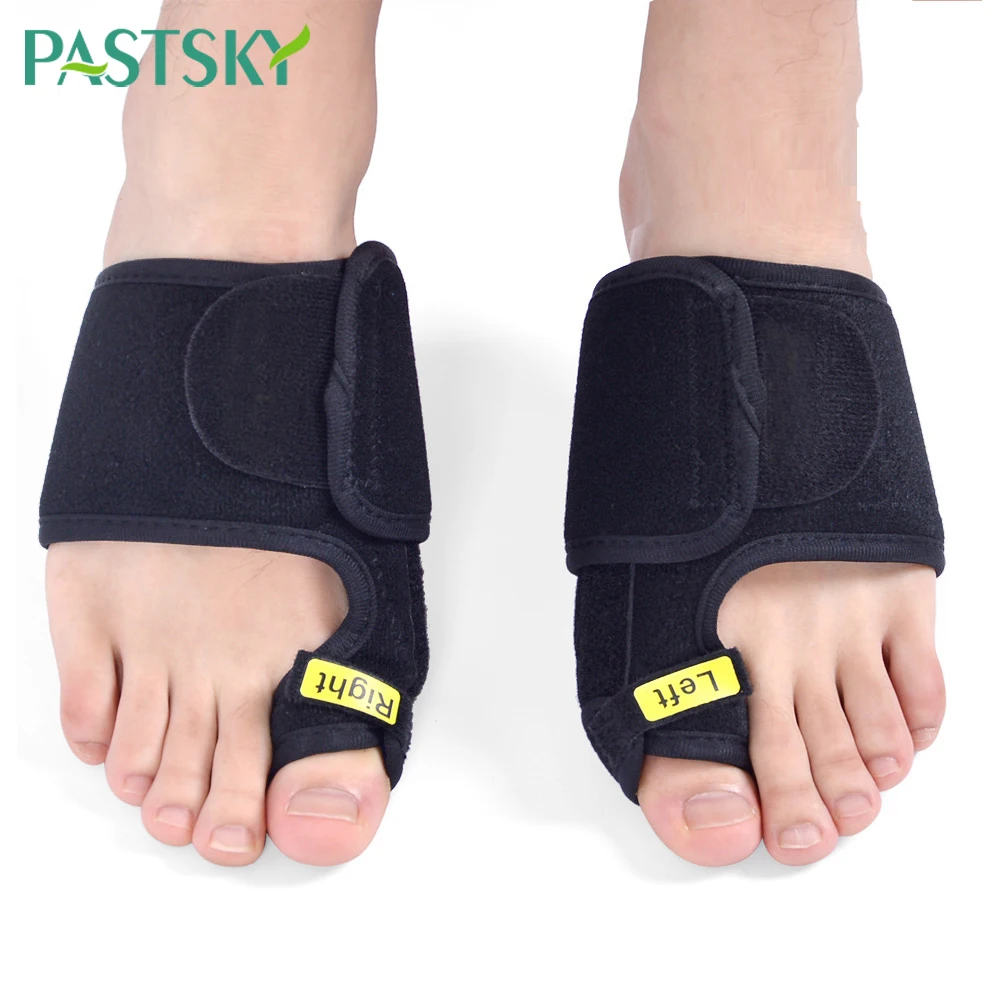 1Pair Toe Separator Hallux Valgus Bunion Corrector Orthotics Feet Bone Thumb Adjuster Correction Pedicure Sock Straightener | Красота и