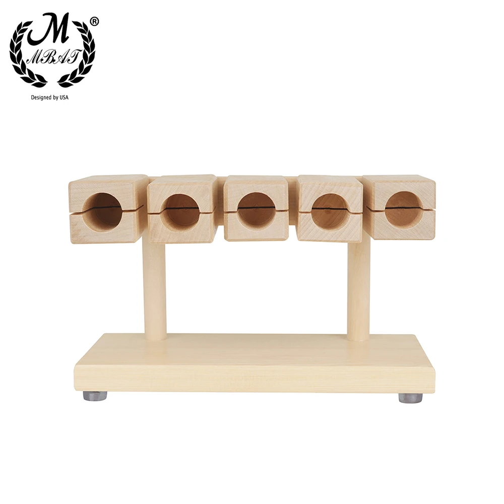 M MBAT Orff 5-Tone Clapper Wooden Fish Children's Early Education Musical Instruments Educational Toys Percussion Instruments