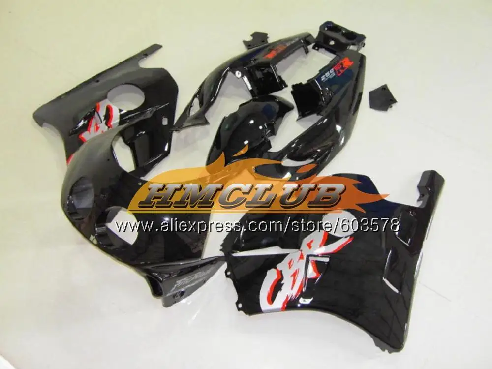 Injection Body For HONDA CBR 250RR 250R CBR250RR 1988 1989 94CL.54 CBR 250 RR MC19 CBR250 RR 88 89 OEM Fairings Gloss Black - Цвет: No. 20