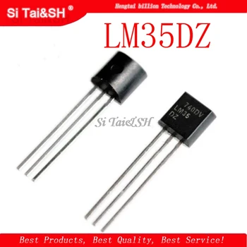 

2pcs/lot LM35DZ TO92 LM35 TO-92 LM35D Precision Centigrade Temperature Sensors