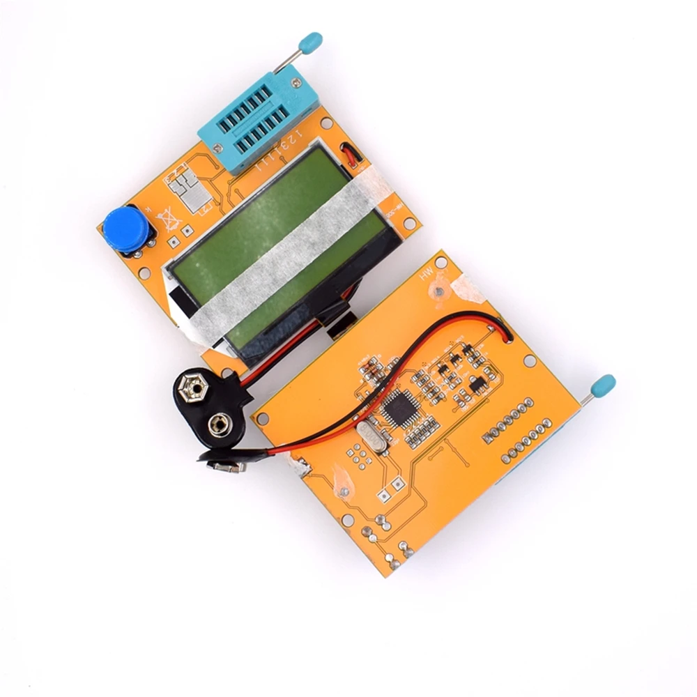 LCR-T4 ESR Meter Transistor Tester Diode Triode Capacitance SCR Inductance 12864 LCD Screen Tester